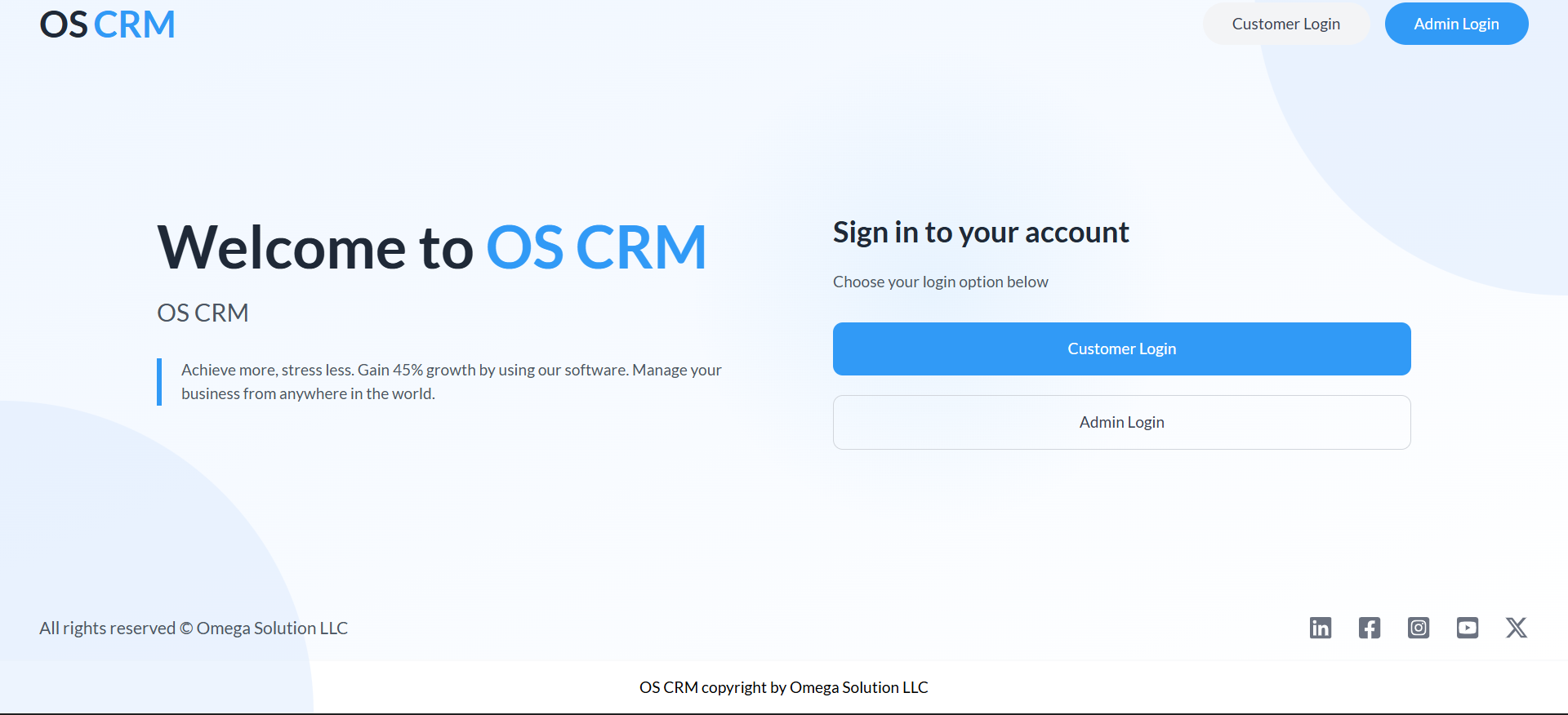 CRM System